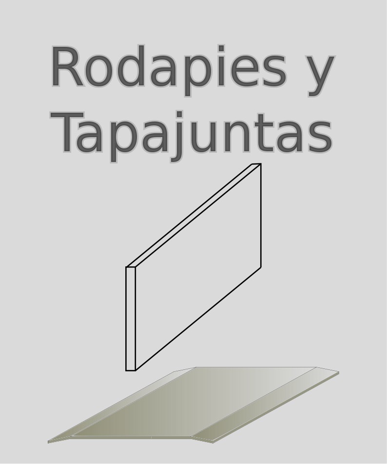 Rodapies y Tapajuntas